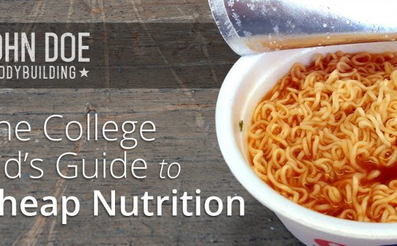 Cheap nutrition for college