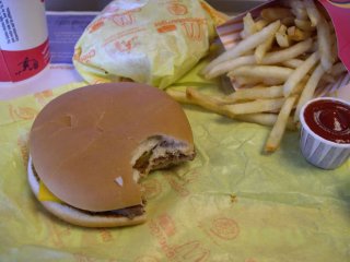 One Cheeseburger Isn't Going To Destroy Your Health, But Three Times A Week With Fries And A Coke Will Do It.