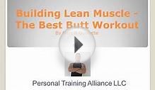 Building Lean Muscle Shelton CT - The Best Butt Workout