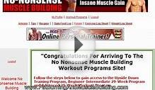 No Nonsense Muscle Building 29 Week Workouts